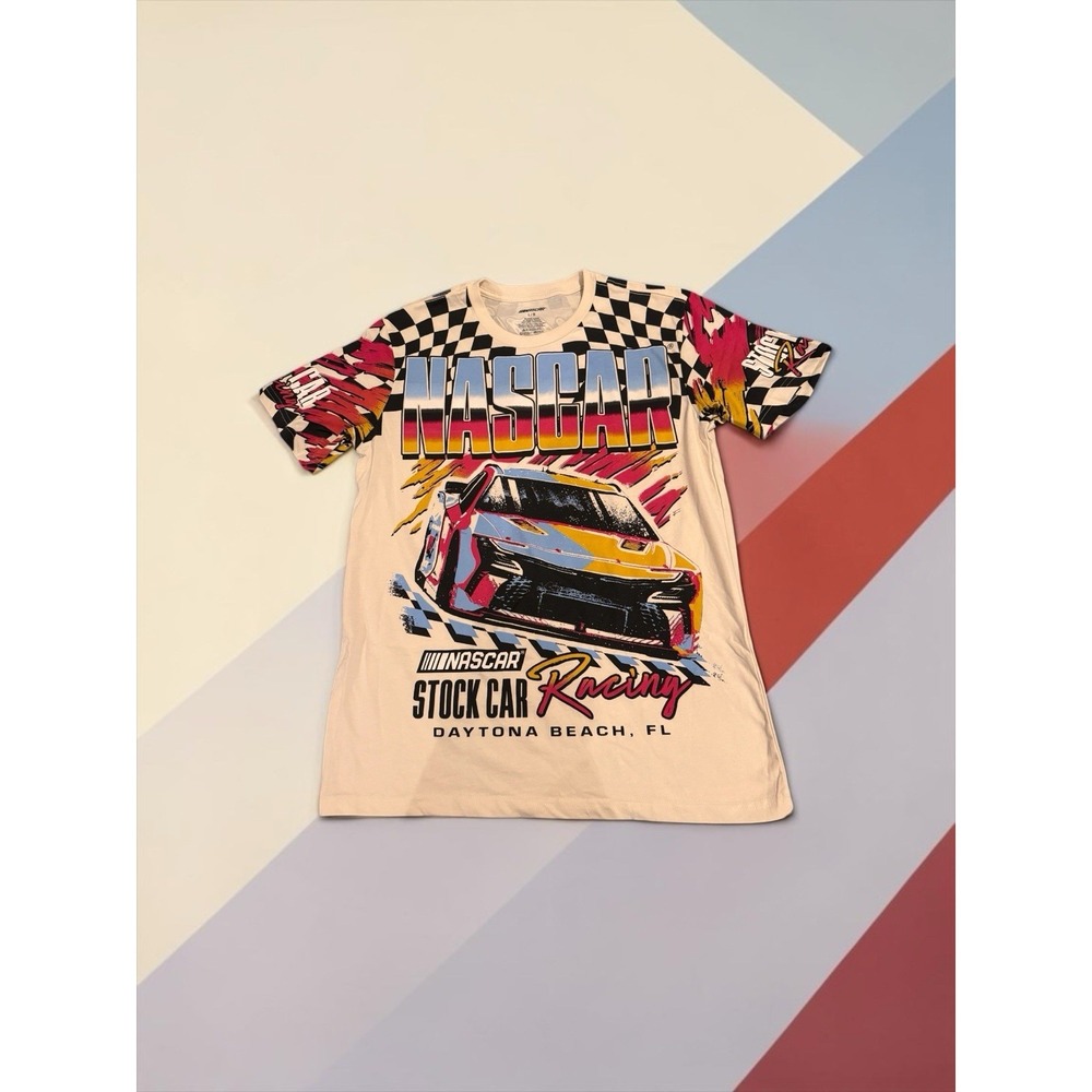 vintage nascar t shirt large men